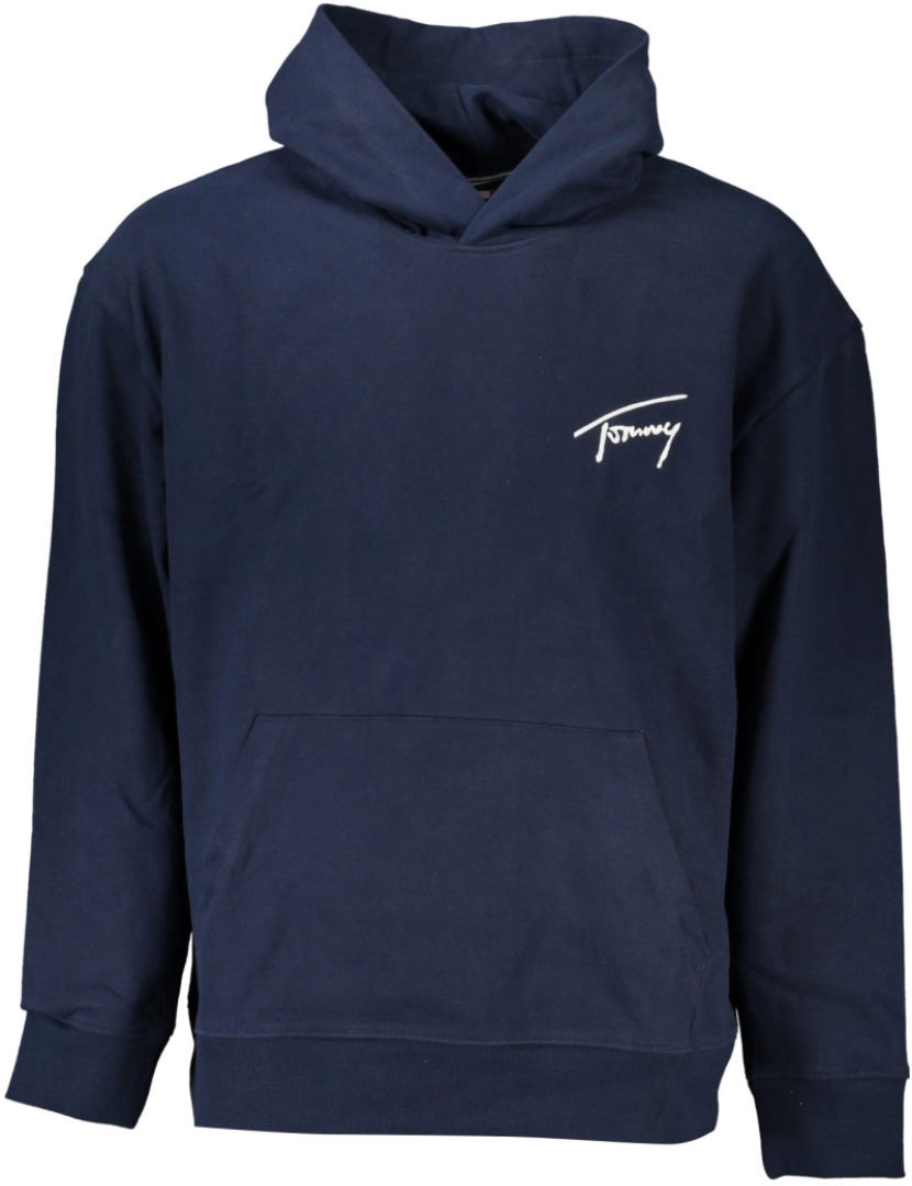 imagem de Tommy Hilfiger Sweatshirt com Capuz Azul Homem 179901