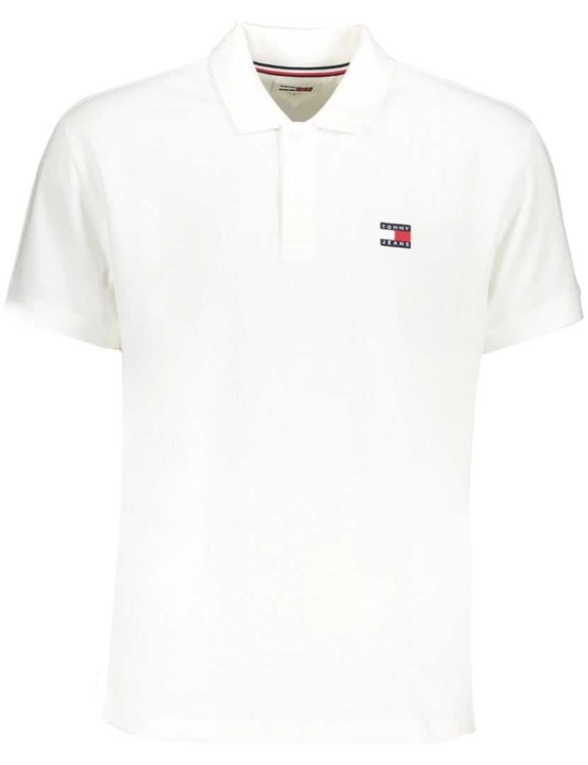 Tommy Hilfiger - Tommy Hilfiger Polo Branco Homem DM0DM18314