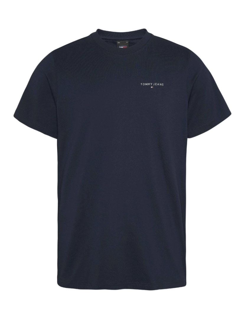 Tommy Hilfiger - Tommy Hilfiger Tshirt Preta de Homem DM0DM1