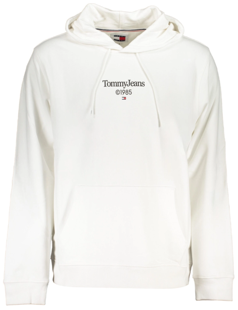 Tommy Hilfiger - Tommy Hilfiger Sweatshirt com Capuz Branca Homem DM18610