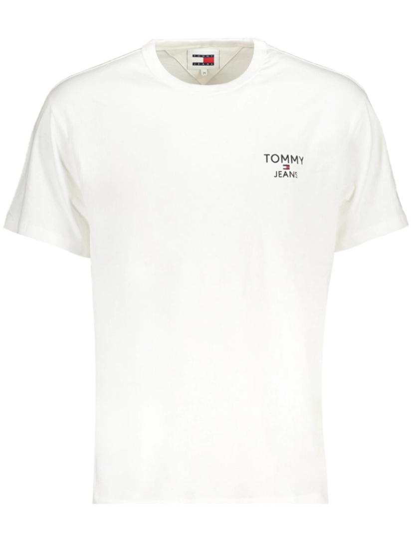 Tommy Hilfiger - Tommy Hilfiger T-Shirt Branca Homem DM0DM18872