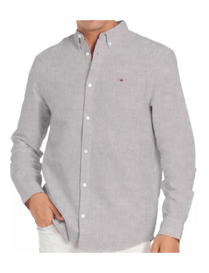 Tommy Hilfiger - Tommy Hilfiger Camisa de Homem DM0DM