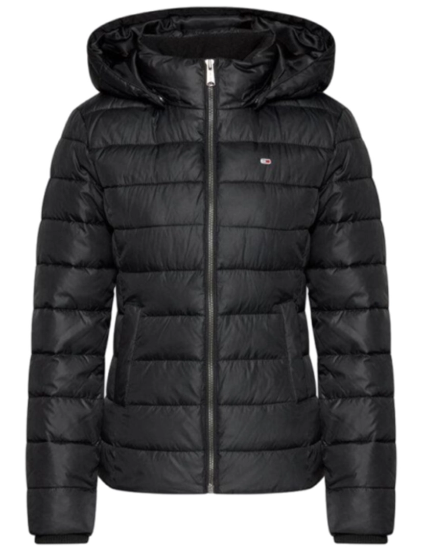 Tommy Hilfiger - Tommy Hilfiger Casaco com Carapuço Preto Mulher 13741