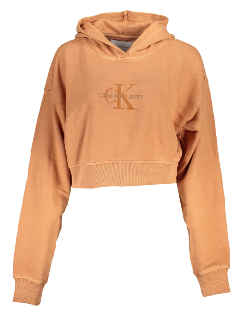 Calvin Klein - Calvin Klein Suéter Curta Laranja Senhora J20J221934