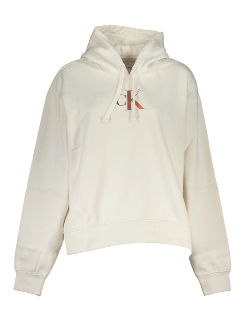 Calvin Klein - Calvin Klein Sweatshirt Branca Mulher 346BI