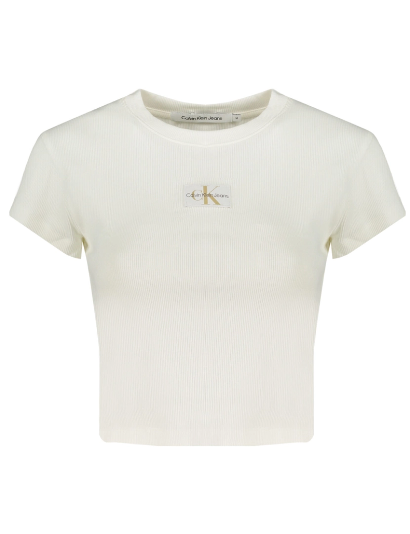 imagem de Calvin Klein T-Shirt Curta Branca Mulher 2235521