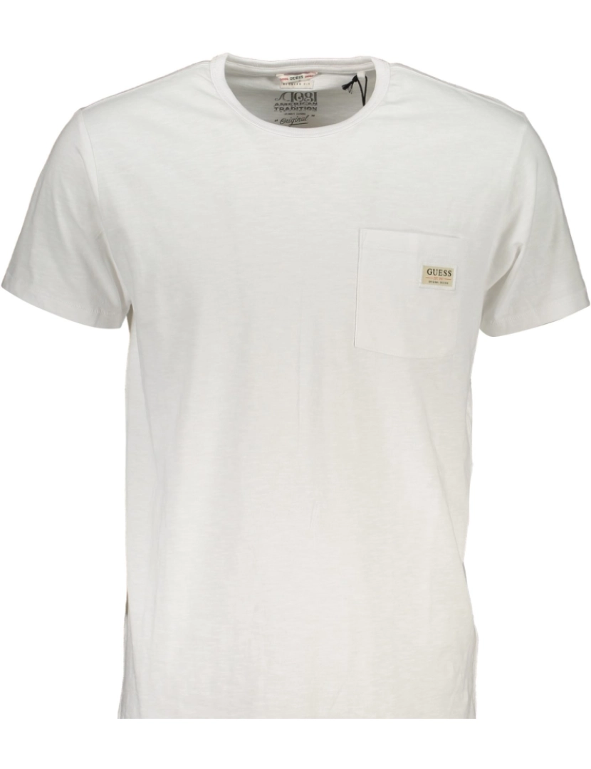 imagem de Guess Jeans T-Shirt Branca Homem M3RI30KBL311