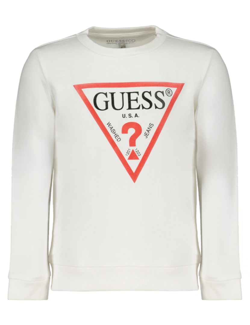 Guess Jeans - Guess Jeans Camisola Branca Menino KAUG0 - 2A