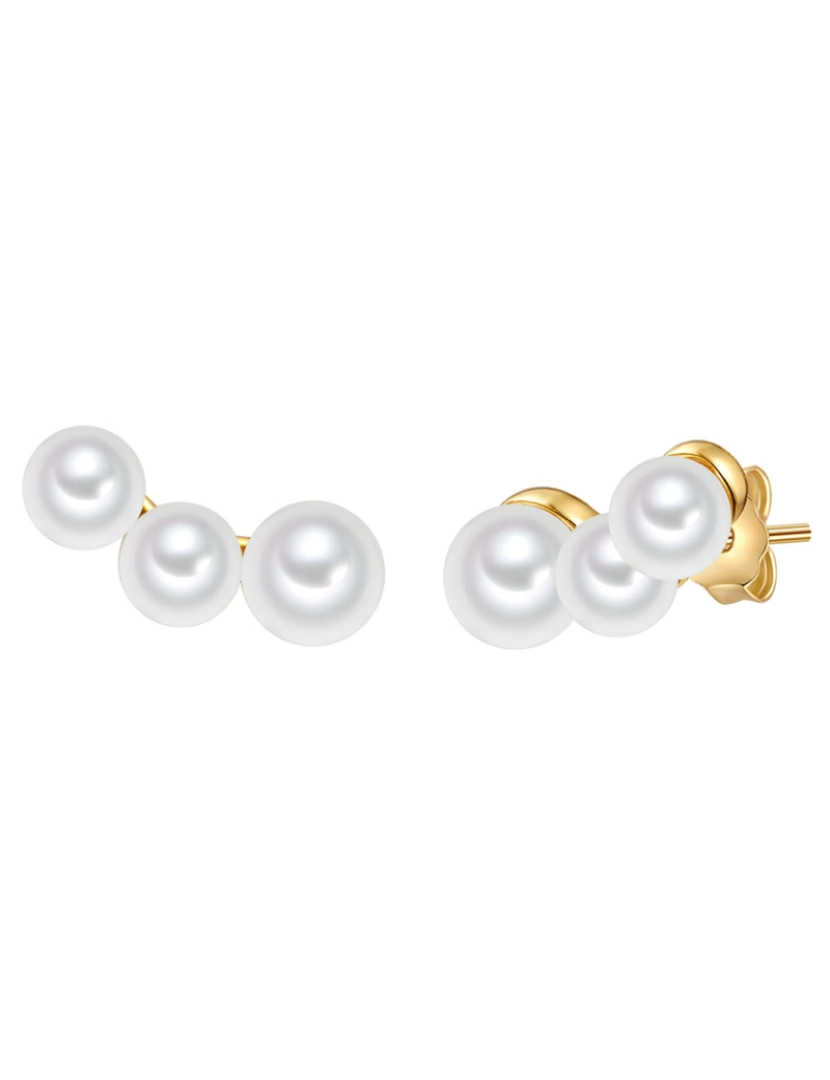 Valero Pearls - Brincos Gota Dourado