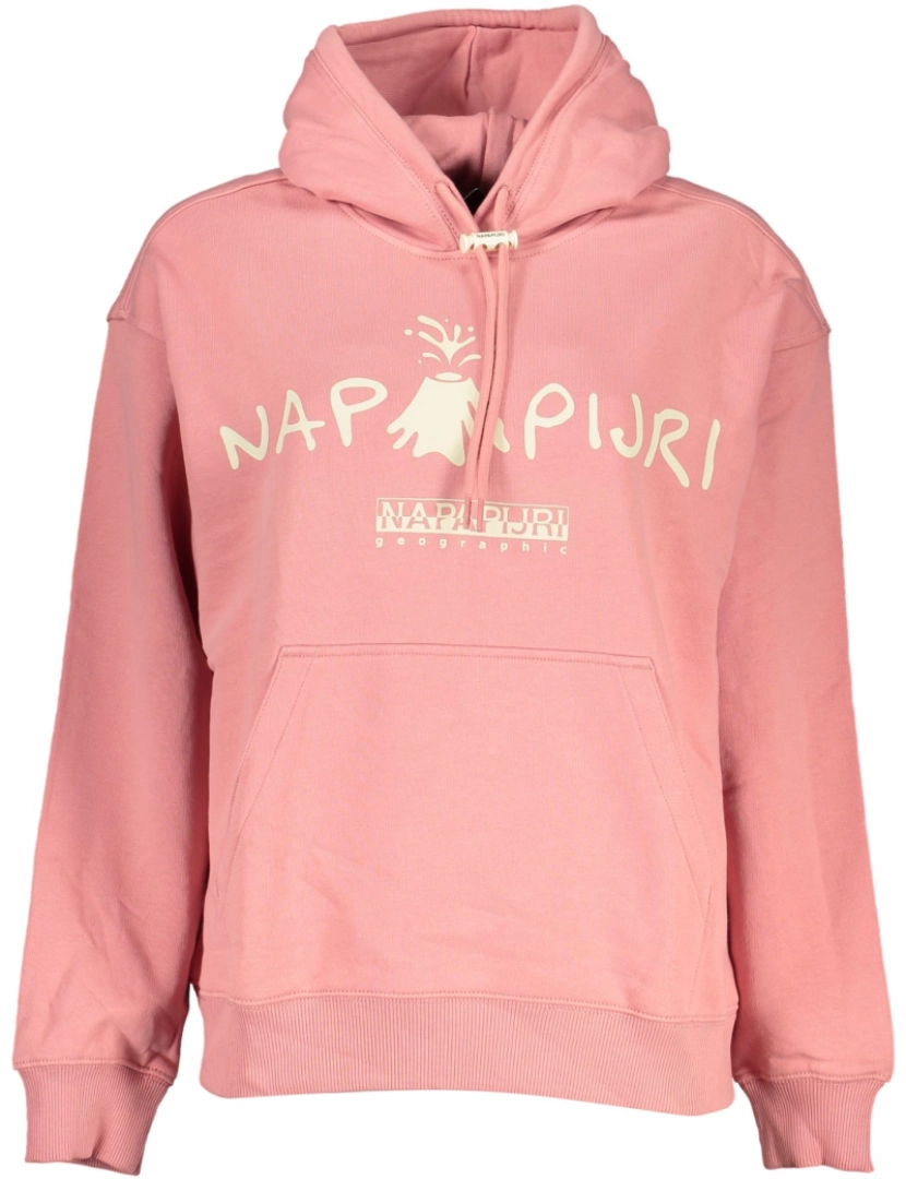 Napapijri - Napapijri Suéter com Carapuço Rosa Mulher NP0A4GXQ