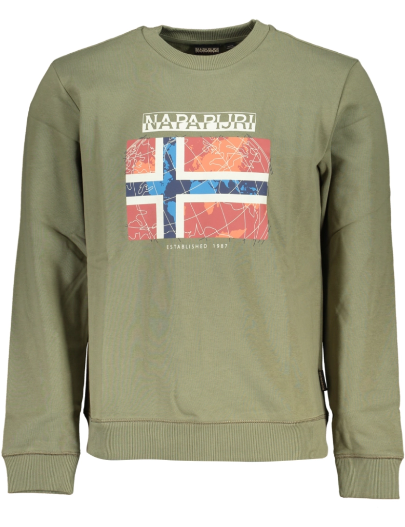 Napapijri - Napapijri Camisola Verde Homem VEGAE