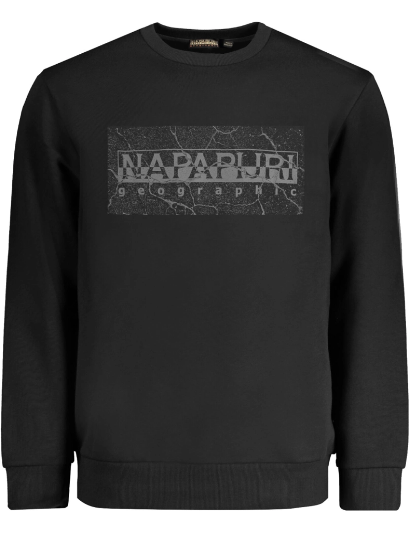 Napapijri - Napapijri Sweatshirt Preta Homem NP0A4HZR