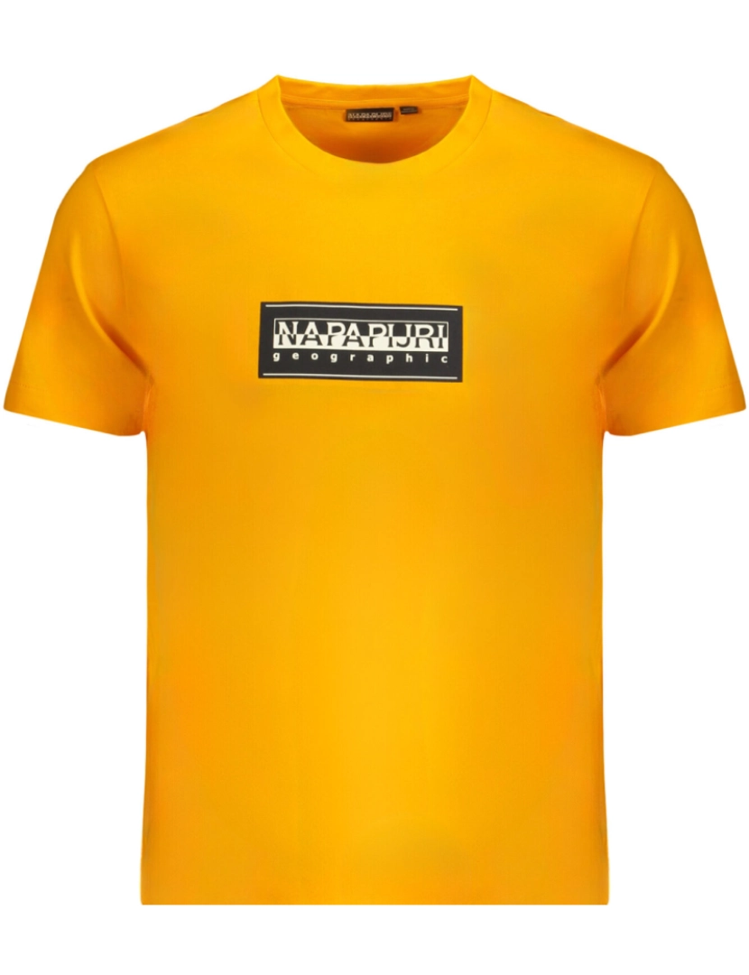 Napapijri - Napapijri T-Shirt Laranja Homem NP0A4I3L