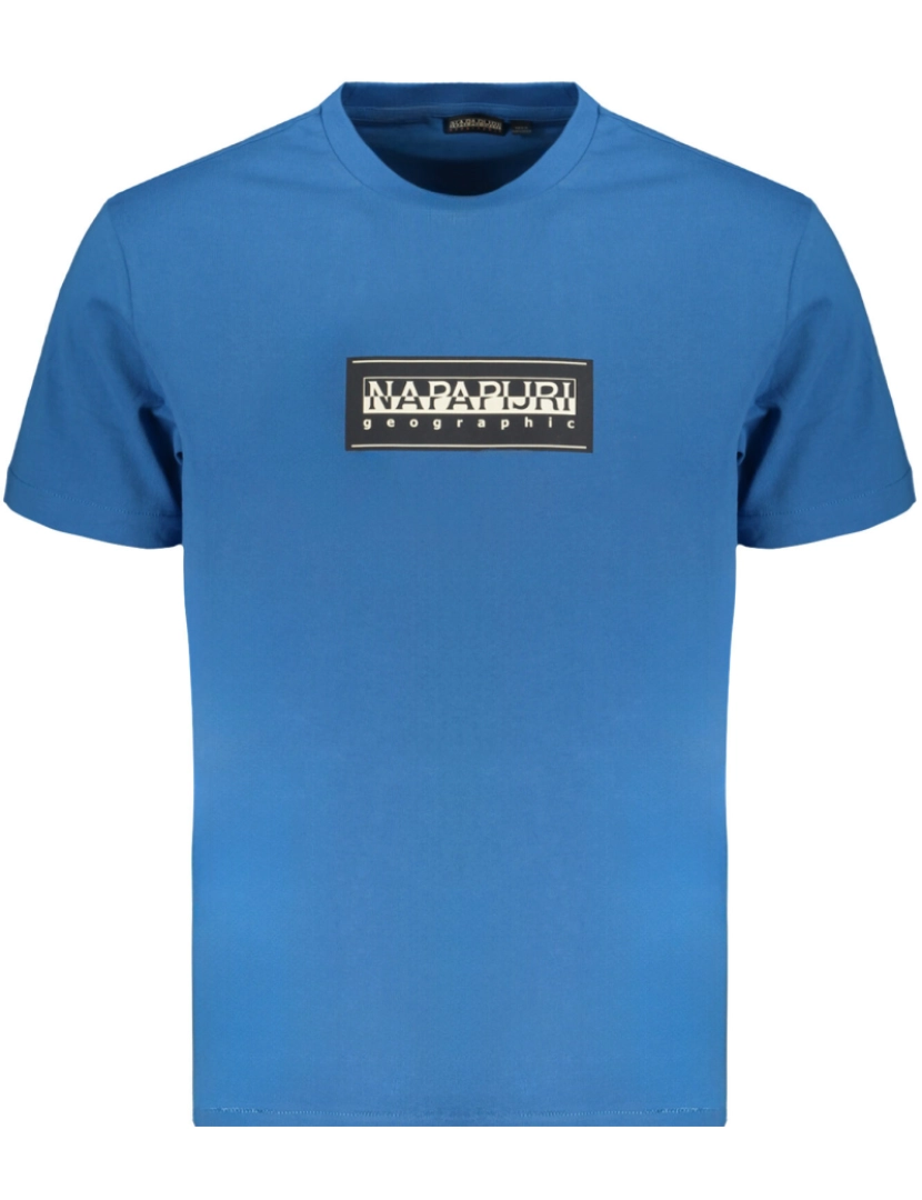 imagem de Napapijri T-Shirt Azul Homem NP0A4I3L1