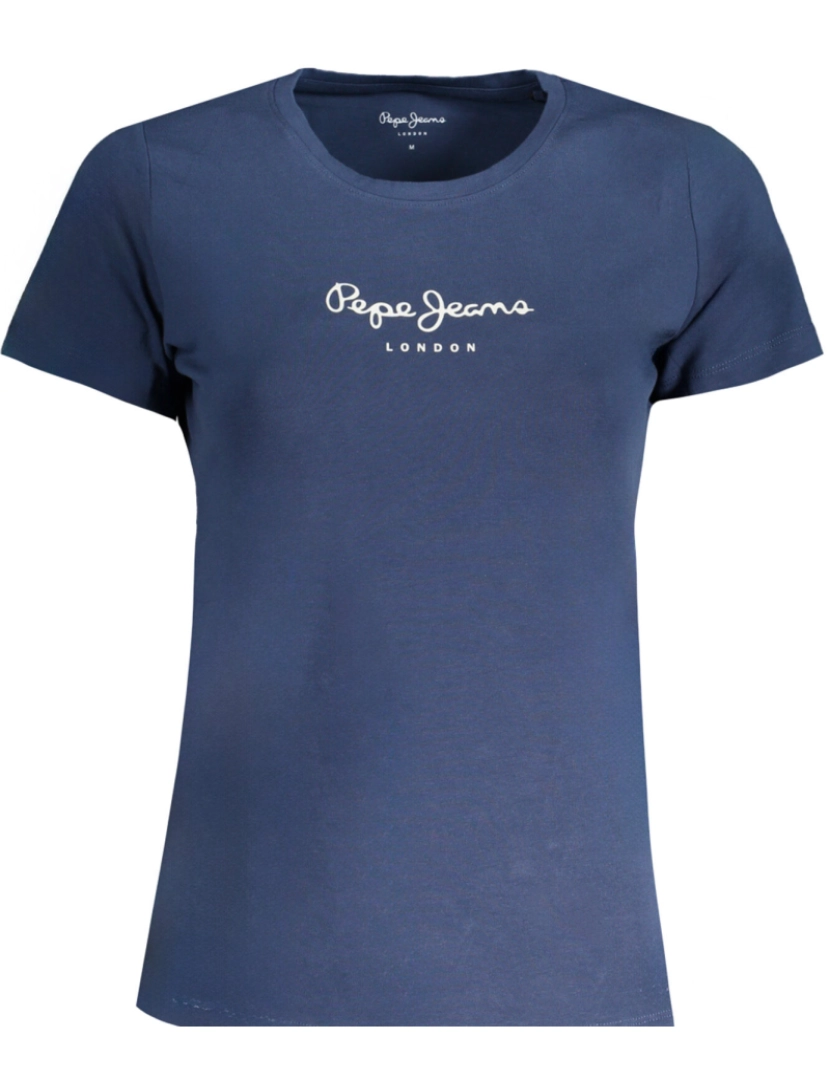 Pepe Jeans - Pepe Jeans T-Shirt Azul de Mulher PL505202N