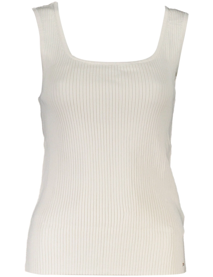 imagem de Tommy Hilfiger Camisola Manga Cava Branca Mulher 385351