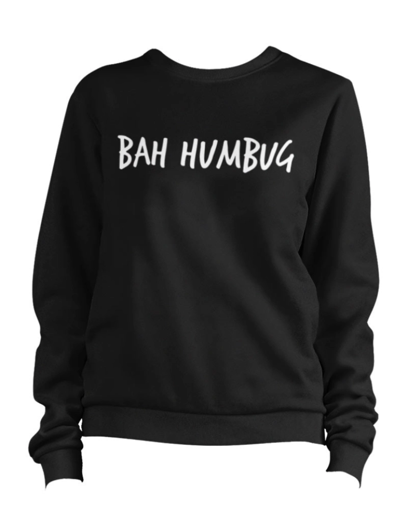 imagem de moletom Bah Humbug Moletom Pulôver Jumper CrewneckHoodie moletom-S1