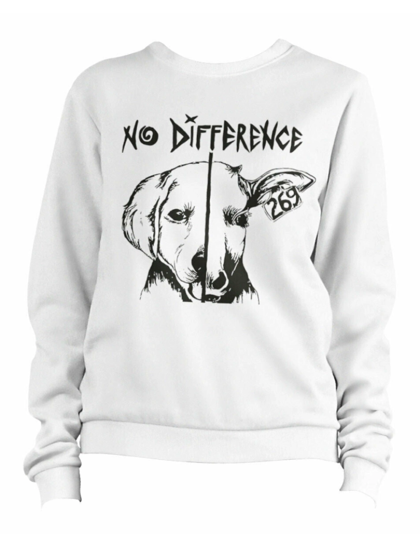 imagem de moletom Moletom No Difference CrewneckHoodie moletom-S1