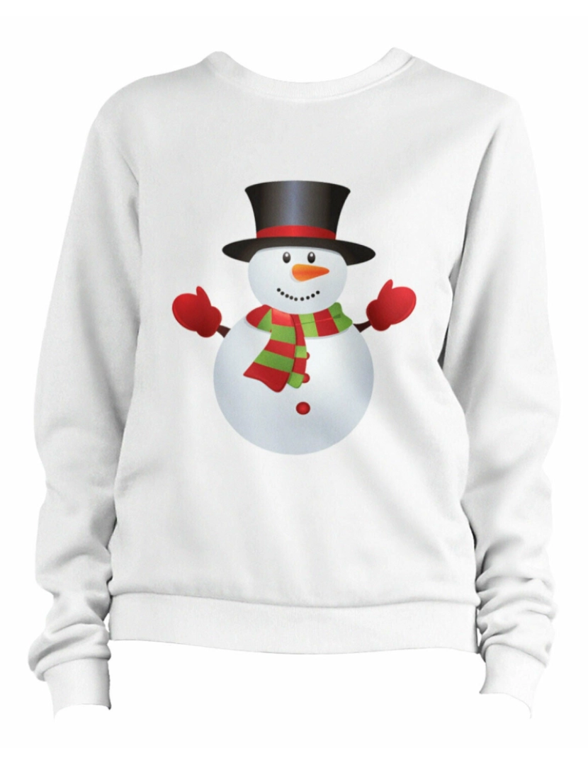 Rockinstone - moletom Moletom Boneco de Neve CrewneckHoodie moletom-S