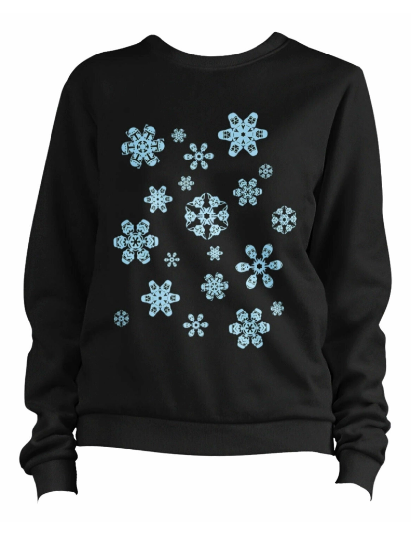 imagem de moletom Moletom Snowflake Wars CrewneckHoodie moletom-S1