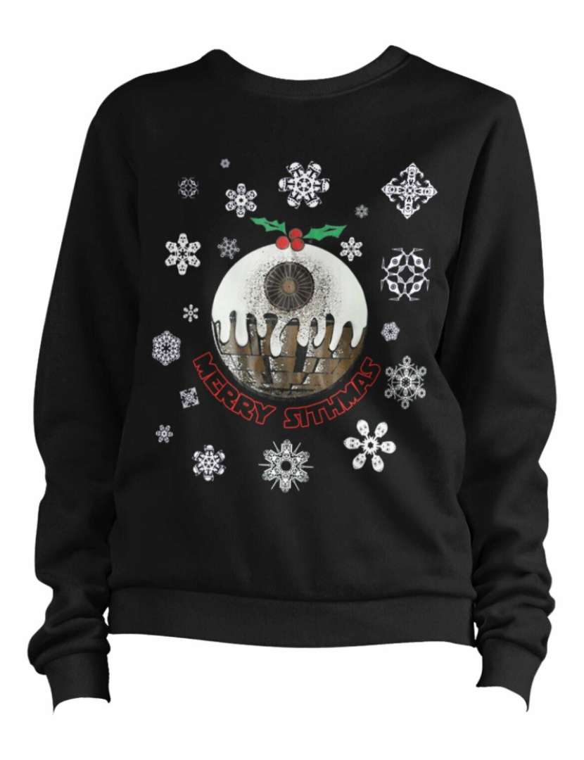 imagem de moletom Moletom Merry Sithmas CrewneckHoodie moletom-S1