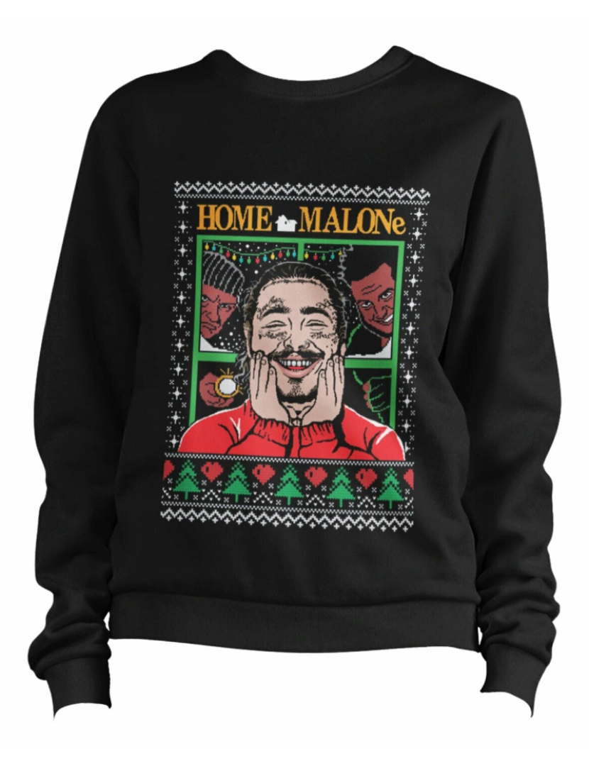 imagem de moletom Post Home Malone Moletom CrewneckHoodie moletom-S1