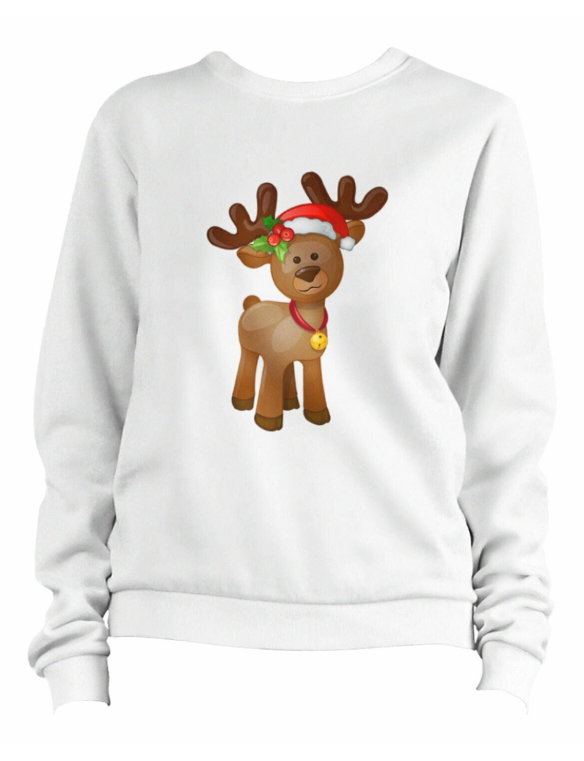 Rockinstone - moletom Moletom Rudolph CrewneckMoletom com capuz-S