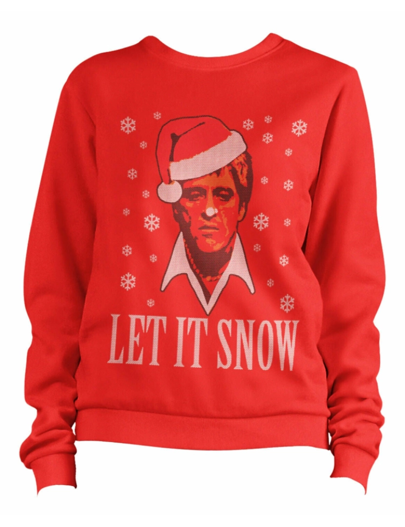 imagem de moletom Moletom Let It Snow 2 CrewneckHoodie moletom-S1