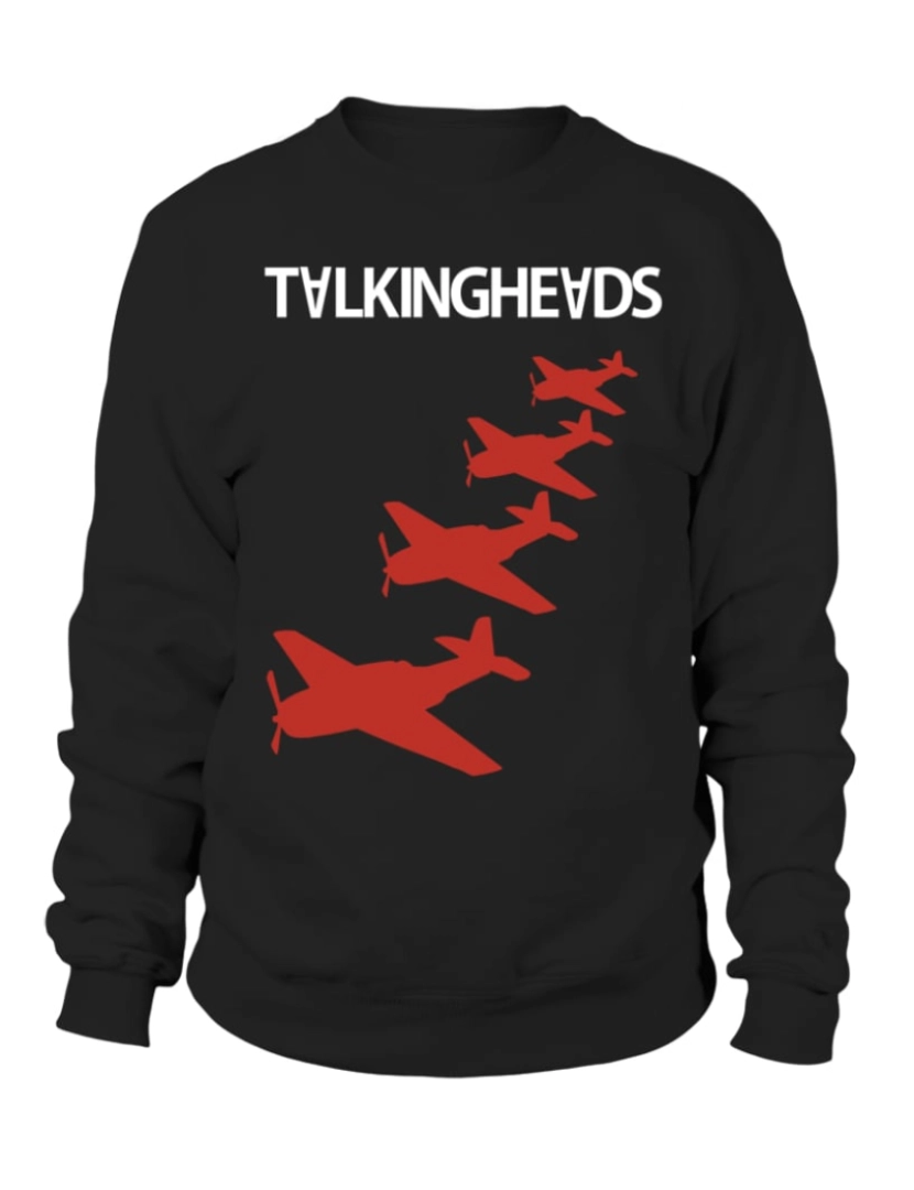 imagem de moletom Talking Heads BK (15) moletom CrewneckHoodie moletom-S1