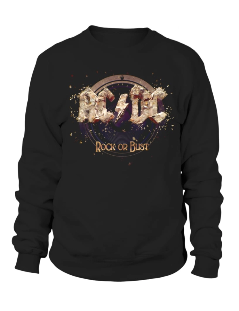 Rockinstone - moletom AC-DC Band BK (15) moletom CrewneckHoodie moletom-S