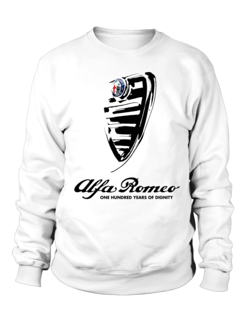 Rockinstone - moletom Alfa Romeo 008 WT moletom CrewneckMoletom com capuz-S