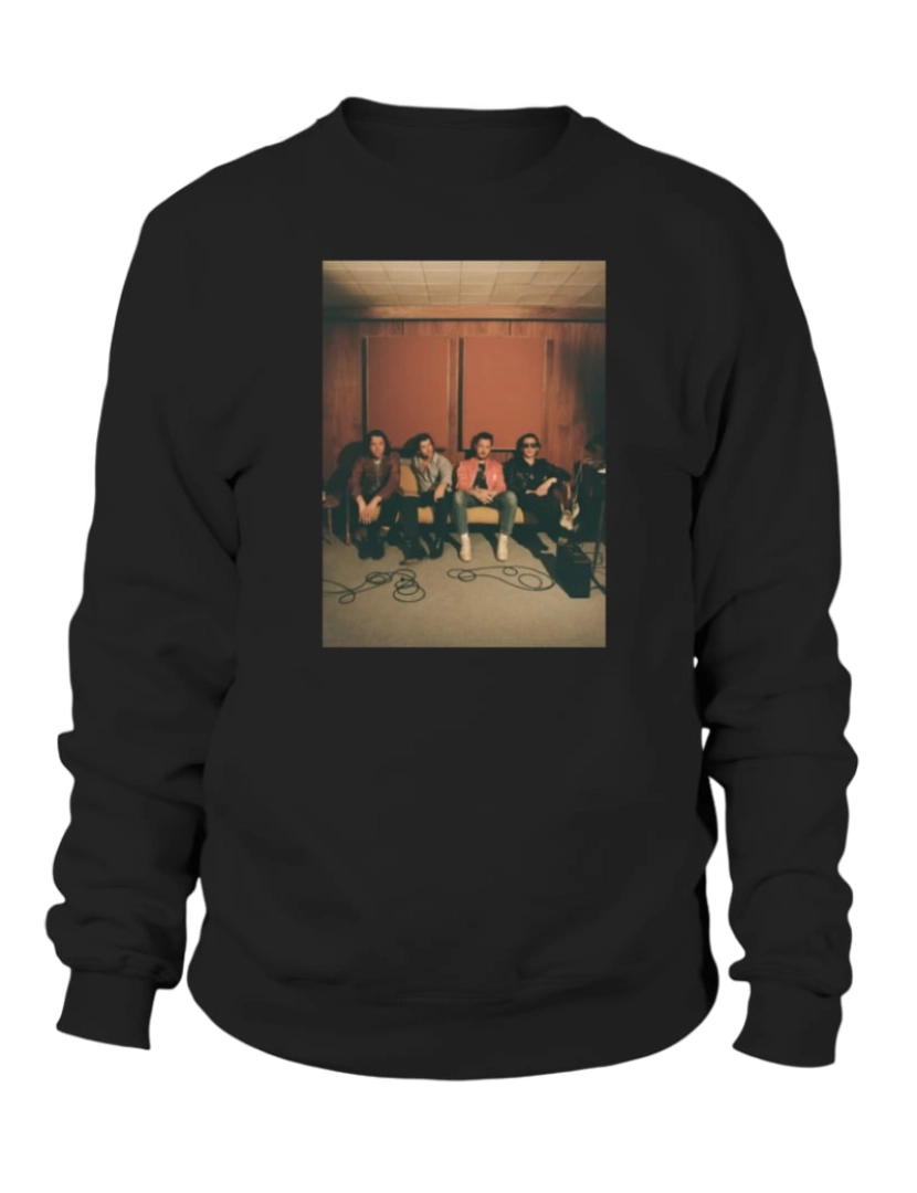 imagem de moletom Moletom Arctic Monkeys Merch Moletom CrewneckHoodie-S1