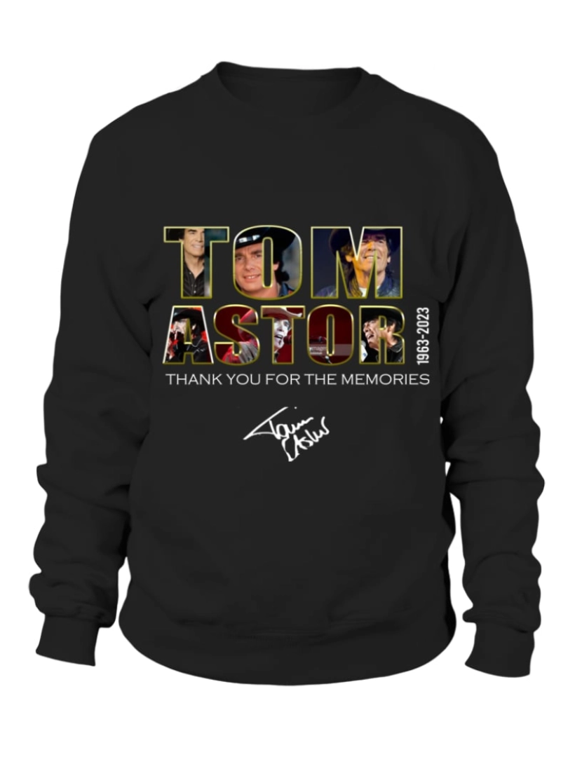 imagem de moletom Moletom TOM ASTOR 1963-2023 CrewneckMoletom com capuz-S1