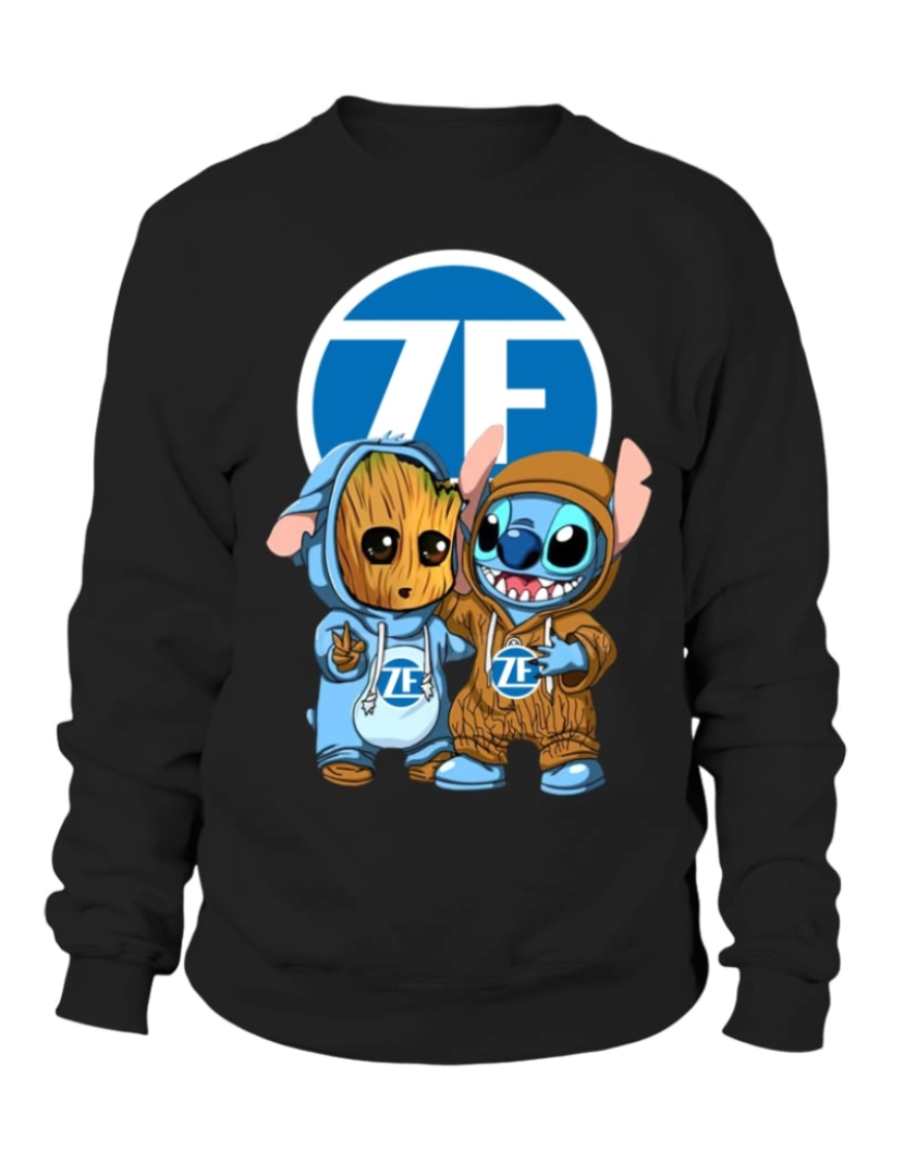 Rockinstone - moletom Moletom ZF Friedrichshafen CrewneckMoletom com capuz-S