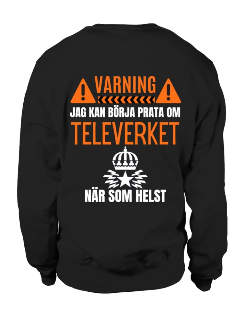 imagem de moletom Moletom Televerket CrewneckHoodie moletom-S1