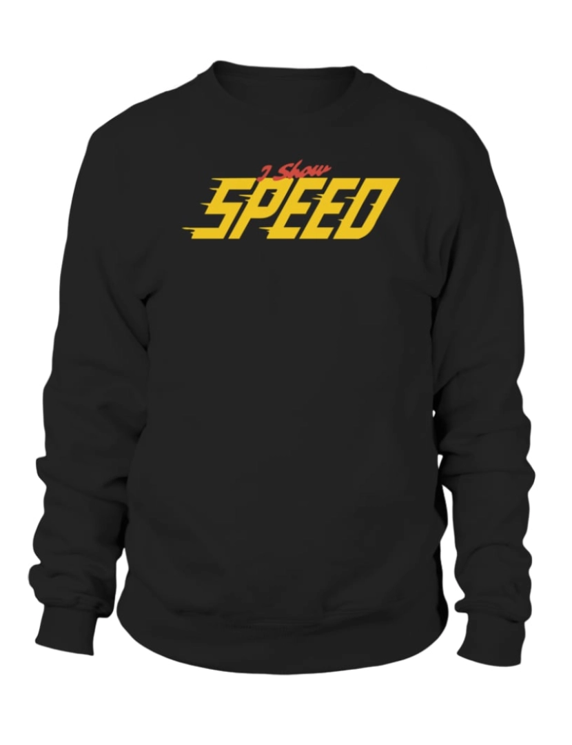 Rockinstone - moletom Moletom Ishowspeed Merch CrewneckMoletom com capuz-S