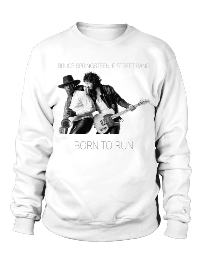 Rockinstone - moletom Moletom Bruce Springsteen-WT (19) CrewneckMoletom com capuz-S