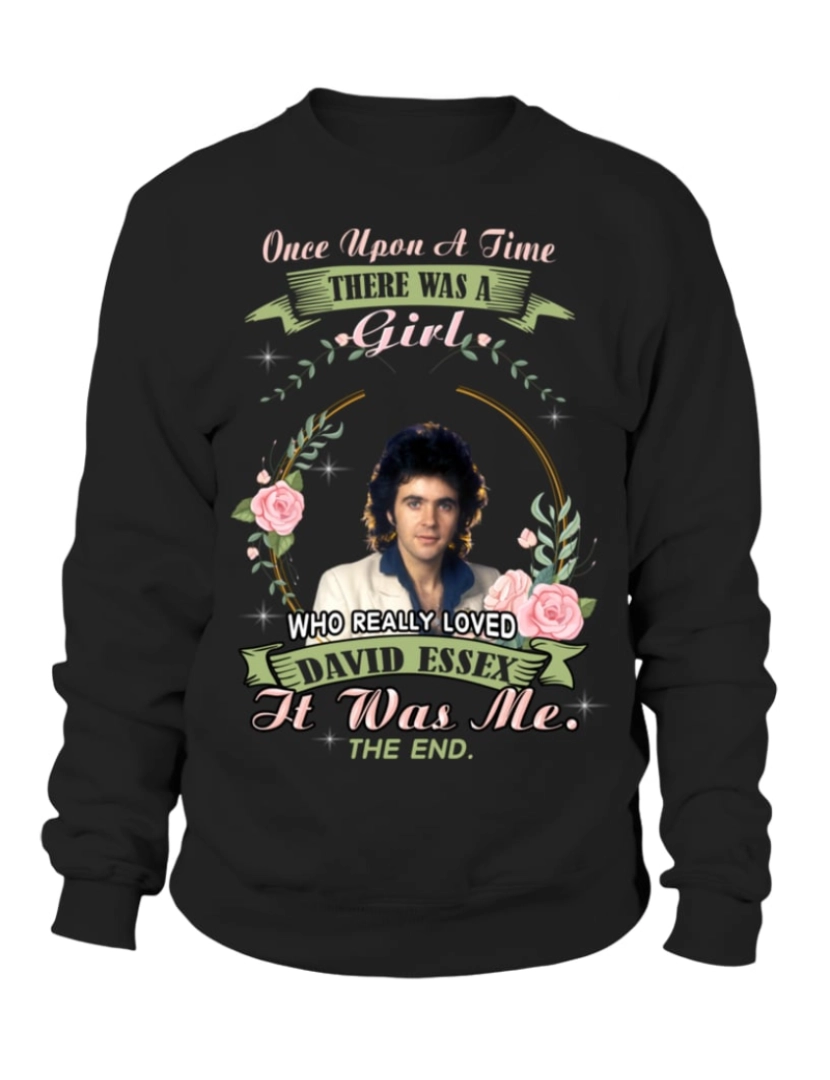 imagem de moletom REALMENTE AMEI o moletom DAVID ESSEX Moletom CrewneckHoodie-S1