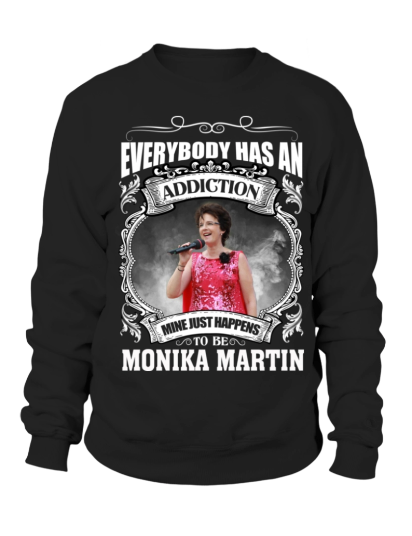 Rockinstone - moletom Moletom TO BE MONIKA MARTIN Moletom CrewneckHoodie-S