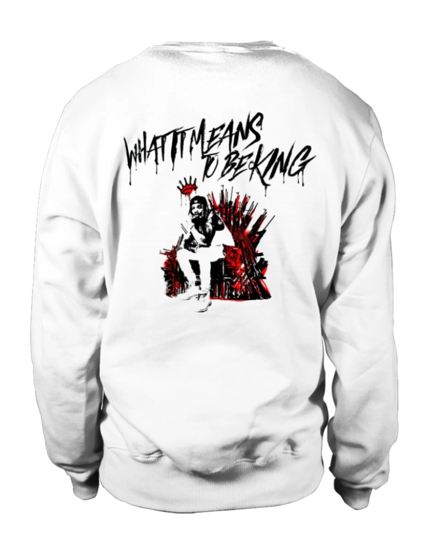 imagem de moletom Moletom King Von Merch Moletom CrewneckHoodie-S1