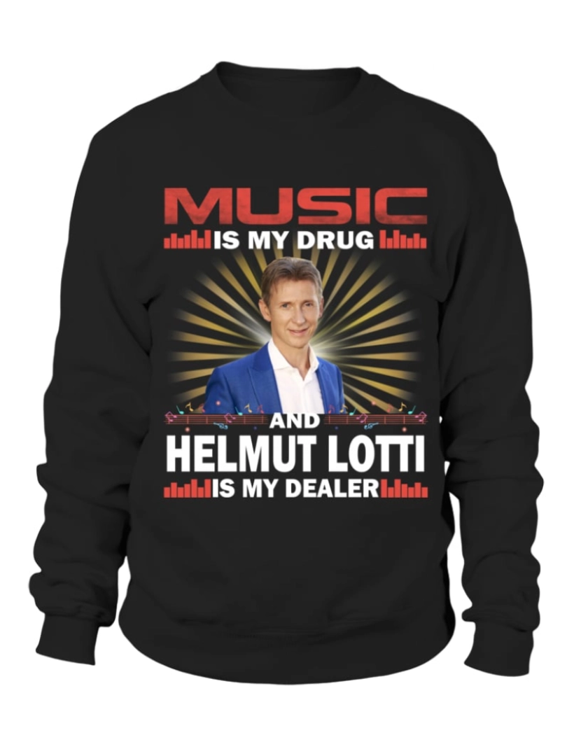 imagem de moletom HELMUT LOTTI IS MY DEALER moletom CrewneckHoodie moletom-S1