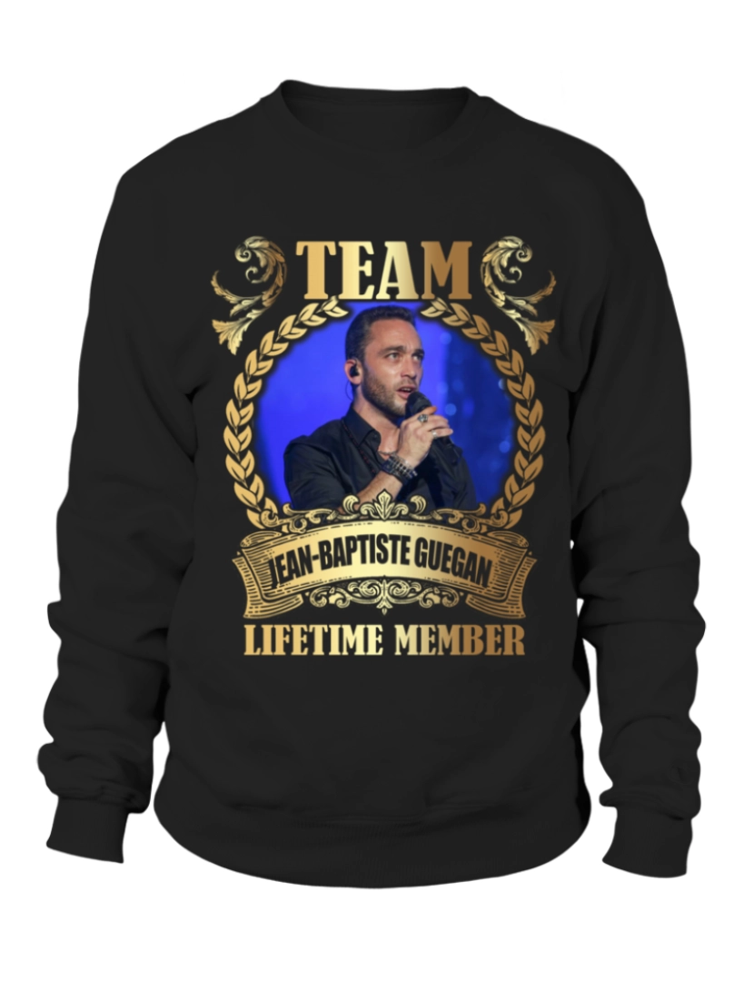 imagem de moletom TEAM JEAN-BAPTISTE GUEGAN - Moletom LIFETIME MEMBER CrewneckMoletom com capuz-S1