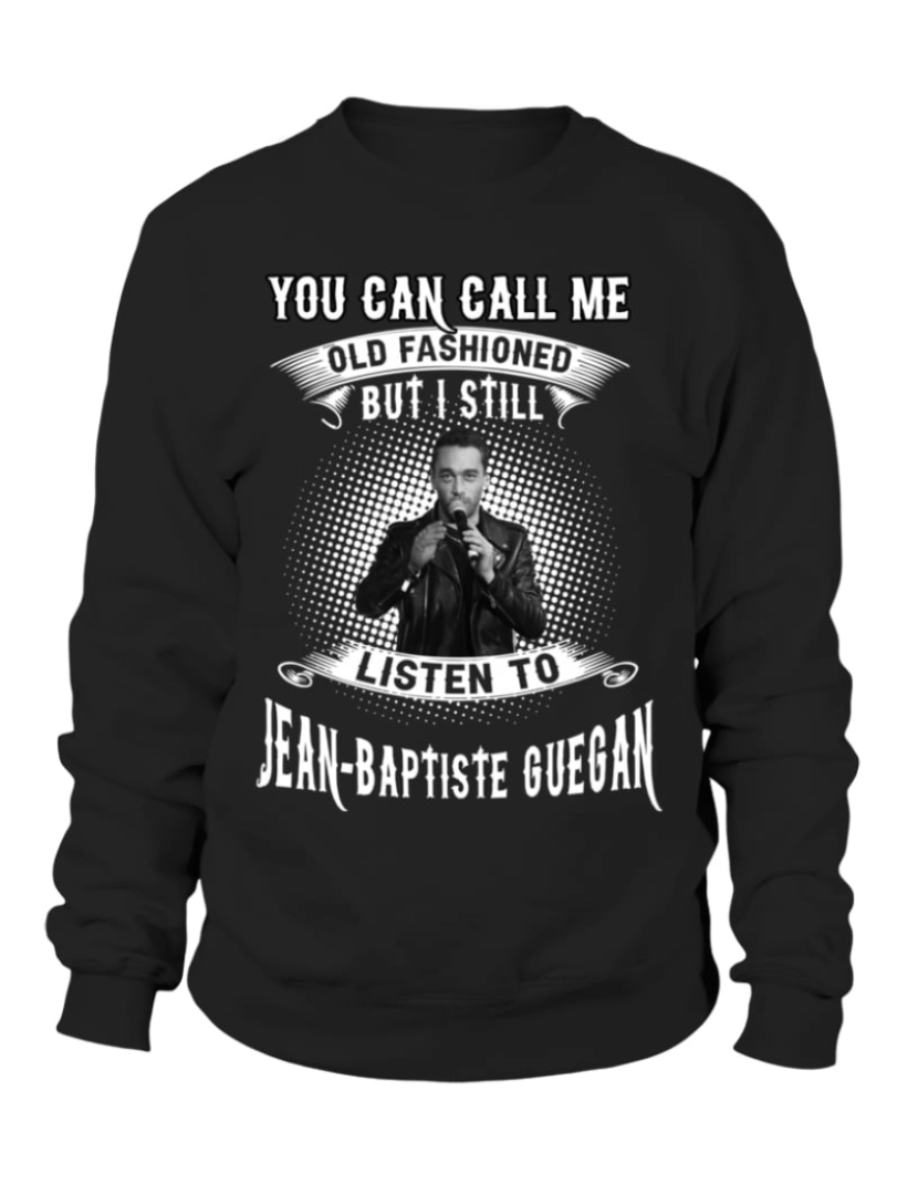 Rockinstone - moletom AINDA OUÇO JEAN-BAPTISTE GUEGAN moletom CrewneckHoodie moletom-S