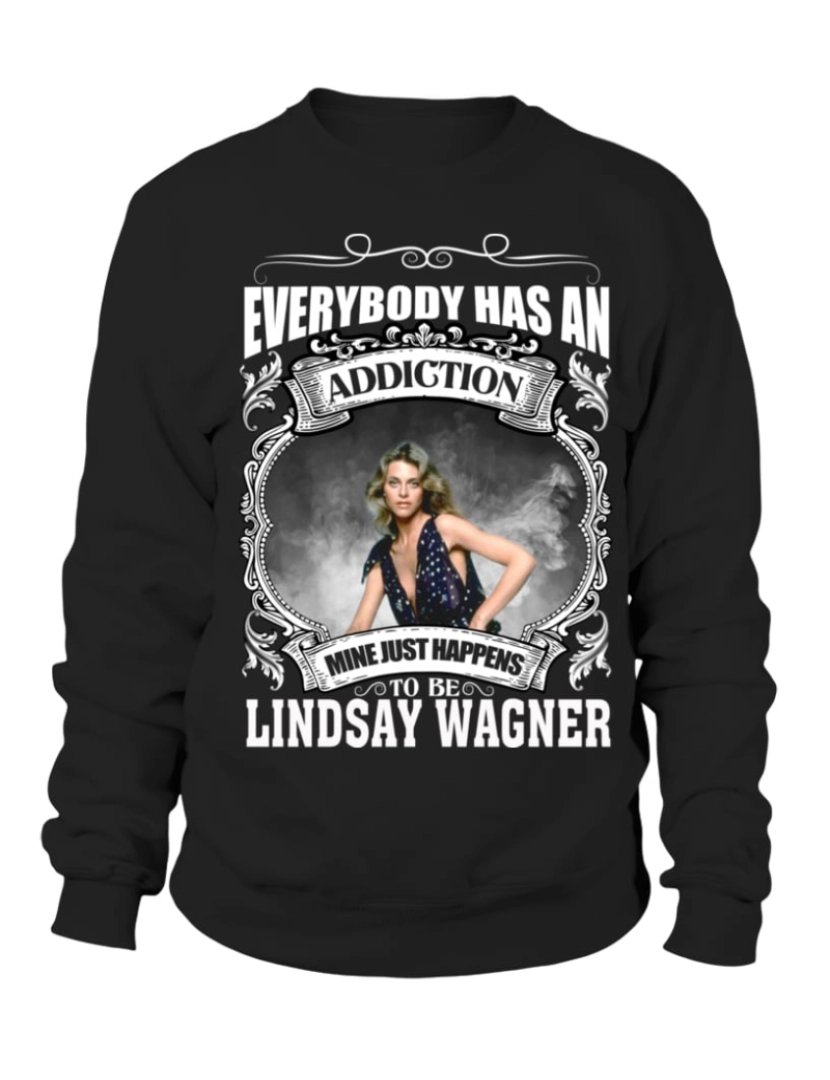 imagem de moletom TO BE LINDSAY WAGNER Moletom CrewneckHoodie moletom-S1