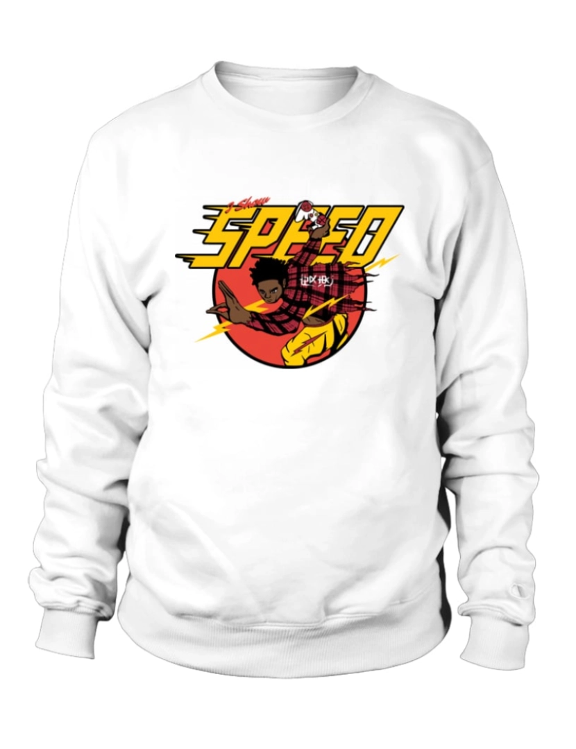 imagem de moletom Moletom com capuz Ishowspeed Merch CrewneckHoodie moletom-S1