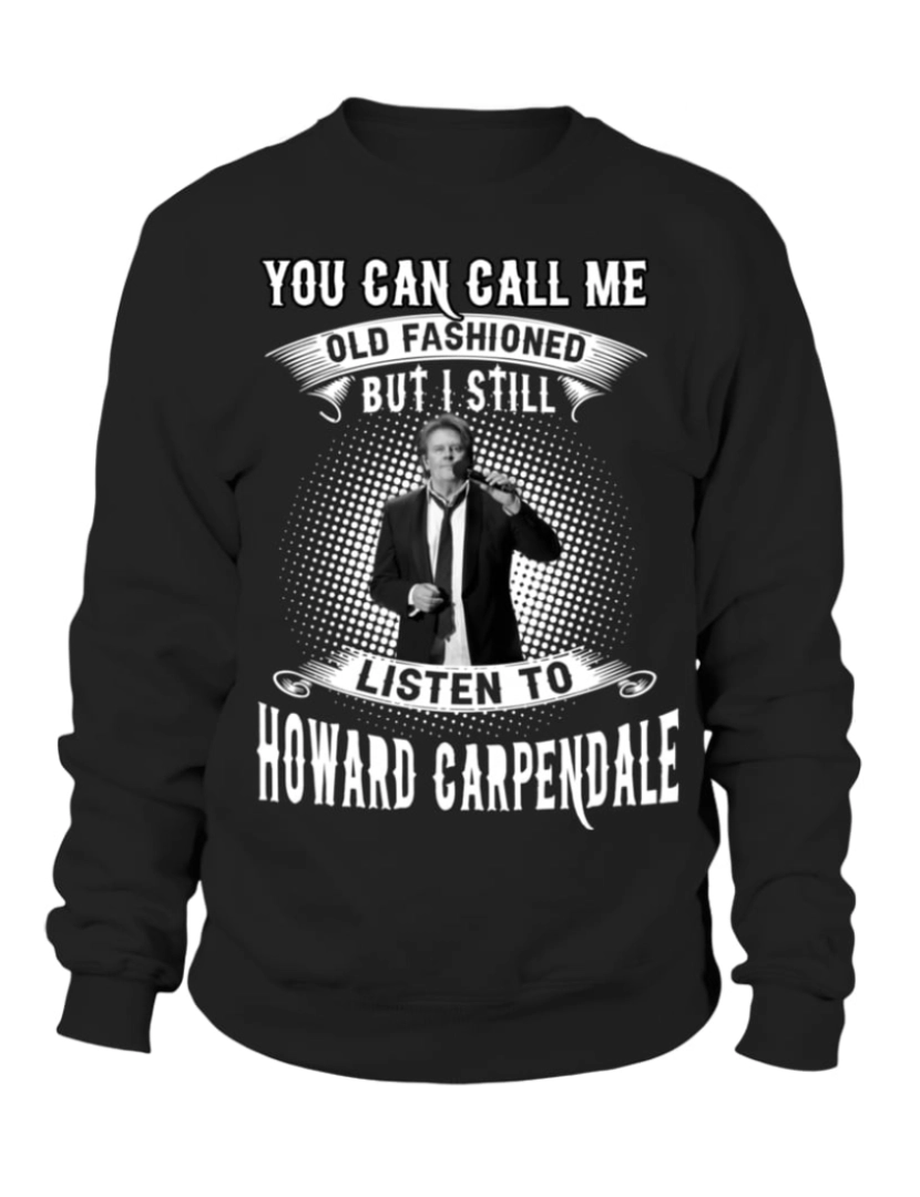 Rockinstone - moletom AINDA OUÇO HOWARD CARPENDALE Moletom CrewneckHoodie moletom-S