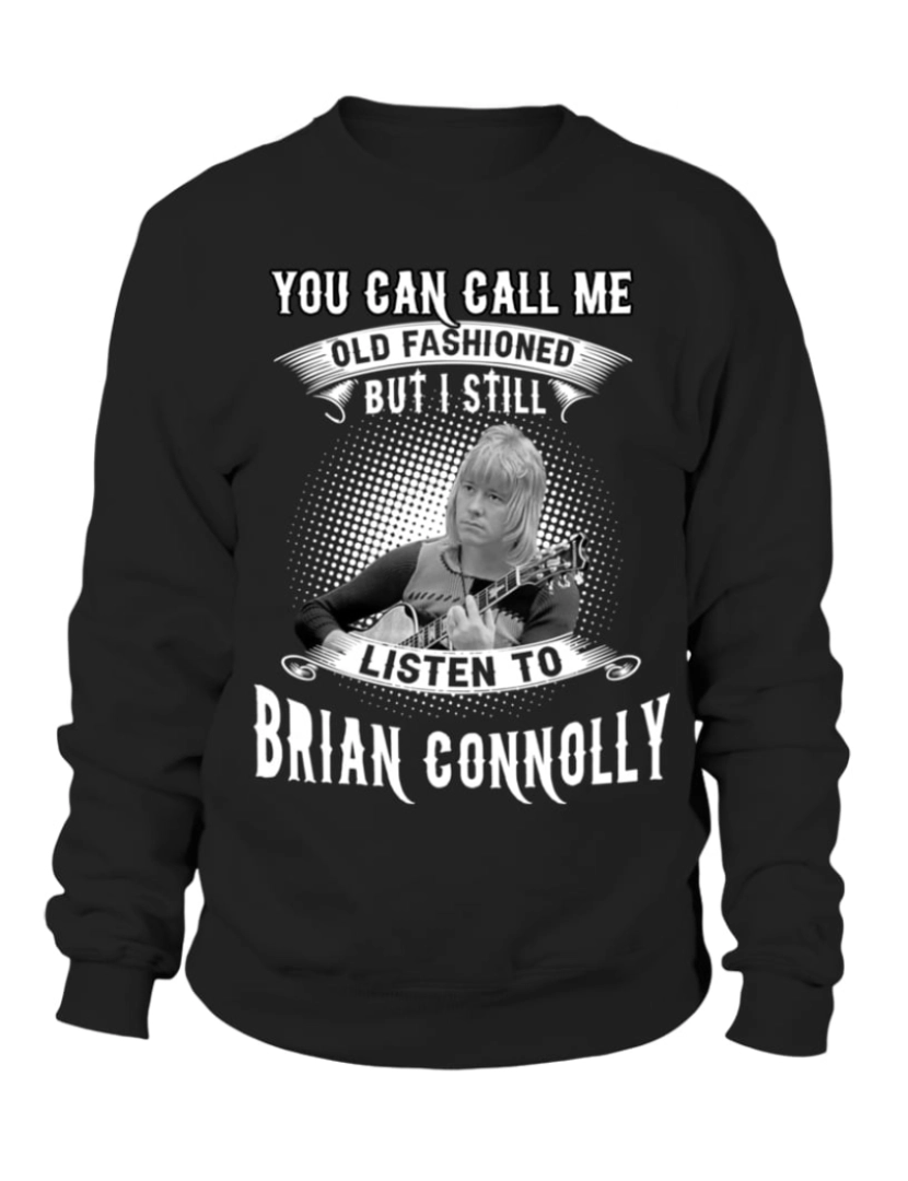 Rockinstone - moletom AINDA OUÇO BRIAN CONNOLLY moletom CrewneckHoodie moletom-S