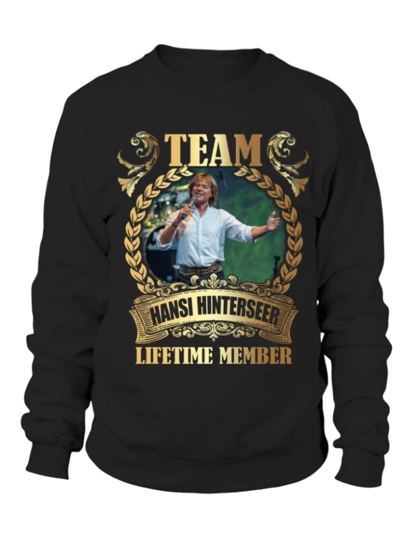 Rockinstone - moletom TEAM HANSI HINTERSEER - Moletom LIFETIME MEMBER CrewneckMoletom com capuz-S