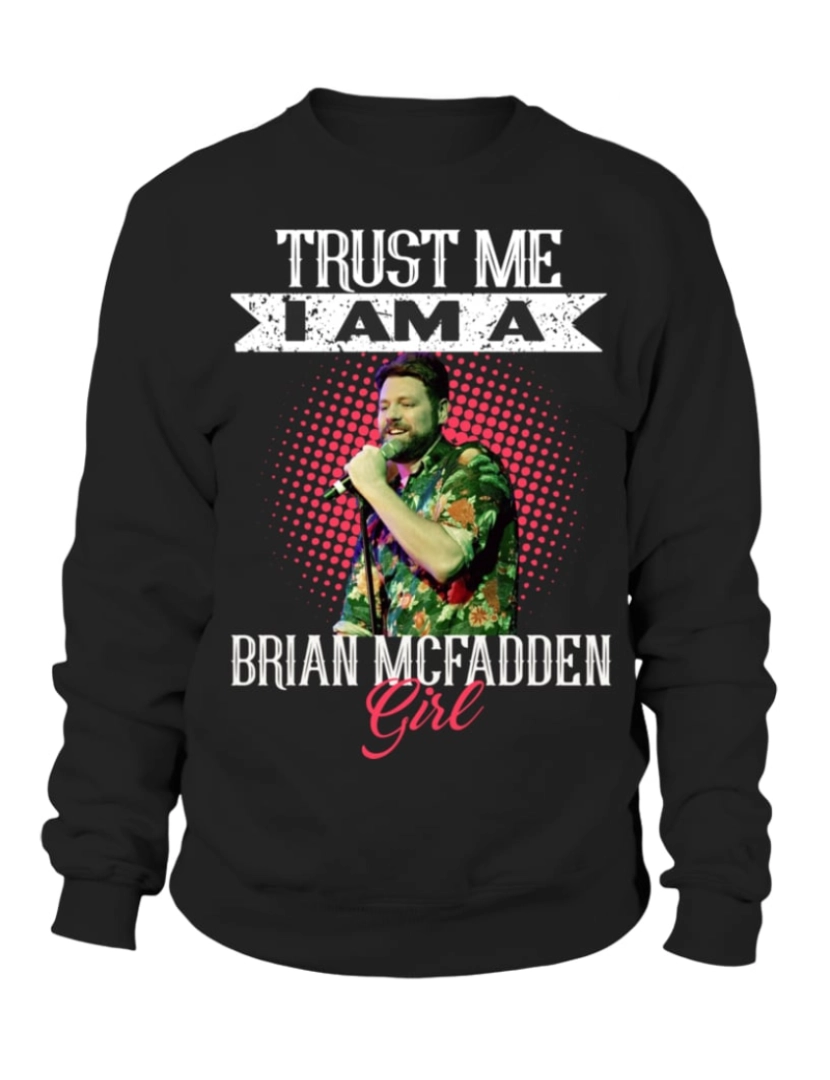 Rockinstone - moletom CONFIE EM MIM, SOU UMA BRIAN MCFADDEN GIRL moletom CrewneckHoodie moletom-S