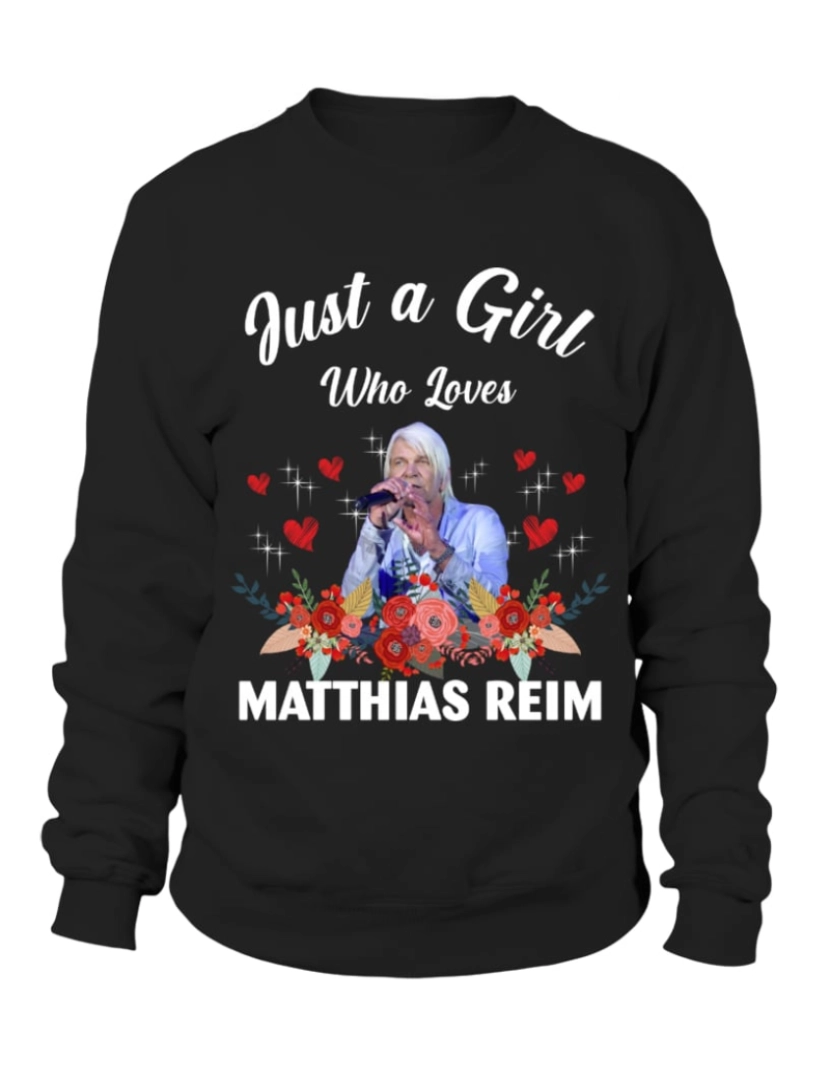 imagem de moletom Moletom MENINA QUE AMA MATTHIAS REIM Moletom CrewneckHoodie-S1